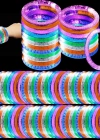 Led Işıklı Pilli Işıklı Rengarenk Bileklik Işıklı Bilezik Karışık Renk 1 Adet