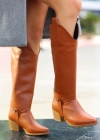 Milla Taba Cilt Tak Çıkar Topuklu Bot Ve Çizme
