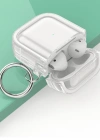 Movenchy Airpods 4 (4.nesil) Shiny Şeffaf Kılıf - Siyah