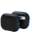 Movenchy Airpods Pro 2 (2.nesil) MO-A8 Armor Kılıf - Lacivert