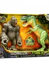 NessiWorld Clash Gorilla vs T-rex Sesli Işıklı Oyun Seti