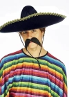 NessiWorld Sombrero Meksika Şapkası Mariachi Altın Şeritli Yetişkin Boy