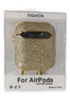 Newface Airpods 2 (2.nesil) Spell Simli Kılıf - Gold