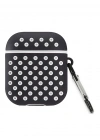 Newface Airpods 2 (2.nesil) Spor Delikli Kılıf - Siyah-Beyaz