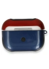 Newface Airpods 3 (3.nesil) 3in1 Kılıf - Lacivert-Kırmızı