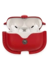 Newface Airpods Pro 2 (2.nesil) Çanta Deri Kılıf - Kırmızı