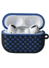 Newface Airpods Pro 2 (2.nesil) Spor Delikli Kılıf - Siyah-Mavi