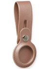 Newface Airtag Askılı Deri Kılıf - Rose Gold
