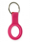 Newface Airtag Silikon Kılıf - Pembe
