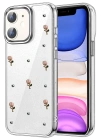 Newface Apple iPhone 11 Fiyonk Desenli Kapak - Desen 6