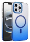 Newface Apple iPhone 16 Pro Max Glossy Magsafe Kapak - Mavi