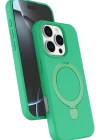 Newface Apple iPhone 16 Pro Regal Magsafe Standlı Kapak - Yeşil