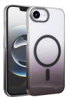 Newface Apple iPhone 16E Glossy Magsafe Kapak - Siyah