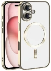 Newface Apple iPhone 17 Kross Magneticsafe Kapak - Gold