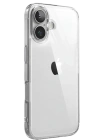 Newface Apple iPhone 17 Lüx Şeffaf Silikon - Şeffaf