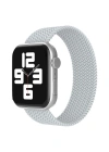 Newface Apple Watch 38mm Ayarlı Solo Silikon Kordon - Beyaz