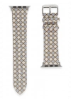Newface Apple Watch 38mm Karo Motif Kordon - Lila
