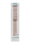 Newface Apple Watch 38mm Karo Motif Kordon - Pembe