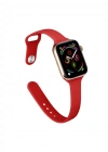 Newface Apple Watch 38mm Klasik Kordon - Kırmızı
