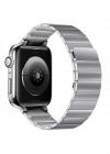 Newface Apple Watch 38mm KR404 Huks Kordon - Gümüş