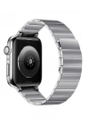 Newface Apple Watch 38mm KR404 Huks Kordon - Gümüş