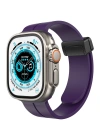Newface Apple Watch 38mm KR412 Elegance Stylısh Kordon - Derin Mor