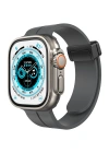 Newface Apple Watch 38mm KR412 Elegance Stylısh Kordon - Füme