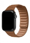 Newface Apple Watch 38mm Loop Kordon - Kahverengi
