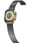 Newface Apple Watch 38mm Made Metal Kordon - Siyah