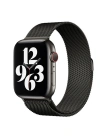 Newface Apple Watch 38mm Metal Mıknatıslı Kordon - Siyah