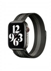 Newface Apple Watch 38mm Metal Mıknatıslı Kordon - Siyah-Beyaz