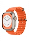 Newface Apple Watch 38mm Ocean Kordon - Turuncu