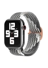 Newface Apple Watch 38mm Star Kordon - Gri-Siyah