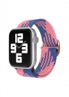 Newface Apple Watch 38mm Star Kordon - Pembe-Mavi