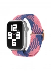 Newface Apple Watch 38mm Star Kordon - Pembe-Mavi