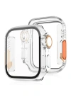 Newface Apple Watch 40mm Watch 49mm Kasa Dönüştürücü ve Ekran Koruyucu - Şeffaf