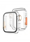 Newface Apple Watch 41mm Watch 49mm Kasa Dönüştürücü ve Ekran Koruyucu - Şeffaf