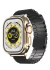 Newface Apple Watch 42mm Ascend Metal Kordon - Siyah