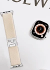 Newface Apple Watch 42mm Forest Kumaş Kordon - Krem