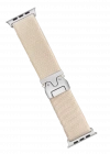 Newface Apple Watch 42mm Forest Kumaş Kordon - Krem
