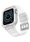 Newface Apple Watch 42mm KR401 Silikon Kordon - Şeffaf