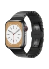 Newface Apple Watch 42mm KR416 Huks Kordon - Siyah