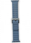 Newface Apple Watch 42mm Magnus Mıknatıslı Silikon Kordon - Mavi