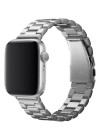 Newface Apple Watch 42mm Metal Baklalı Kordon - Gümüş