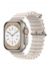 Newface Apple Watch 42mm Ocean Kordon - Krem