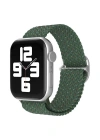 Newface Apple Watch 42mm Star Kordon - Benekli Koyu Yeşil
