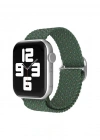 Newface Apple Watch 42mm Star Kordon - Benekli Koyu Yeşil