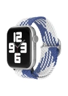 Newface Apple Watch 42mm Star Kordon - Mavi-Beyaz