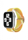 Newface Apple Watch 42mm Star Kordon - Turuncu-Sarı