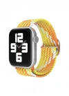 Newface Apple Watch 42mm Star Kordon - Turuncu-Sarı